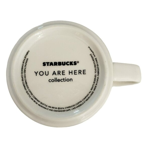 Starbucks Oklahoma Cup You Are Here Collection Coffee Mug Tea 14 Oz Red 2016 - Picture 5 of 8